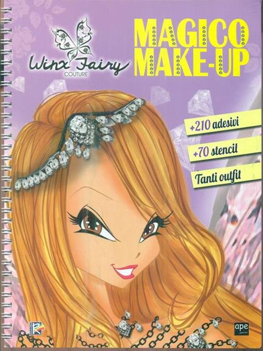 Magico make-up. Winx Fairy Couture. Ediz. a spirale. Con Adesivi - 3