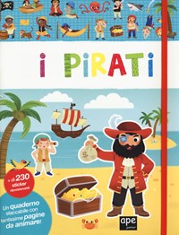 I pirati. Con adesivi. Ediz. illustrata - G. Del Ciuco - Libro - Touring  Junior - Stickers Playbook