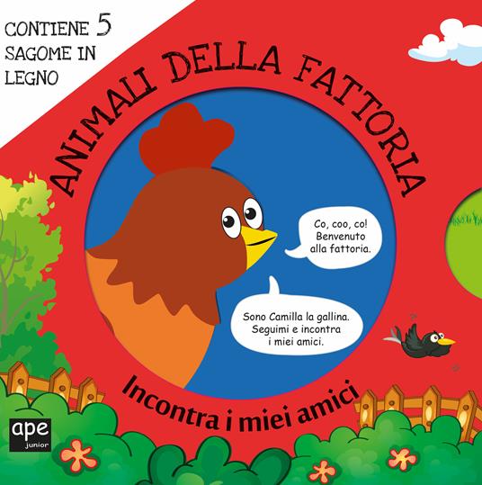 Animali della fattoria. Incontra i miei amici. Ediz. a colori. Con gadget - copertina