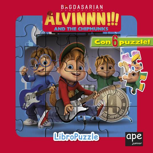 Alvinnn!!! and the Chipmunks. Libro puzzle. Ediz. a colori - Libro - Ape  Junior - | IBS