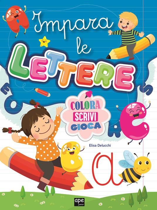 Imparo le lettere - copertina