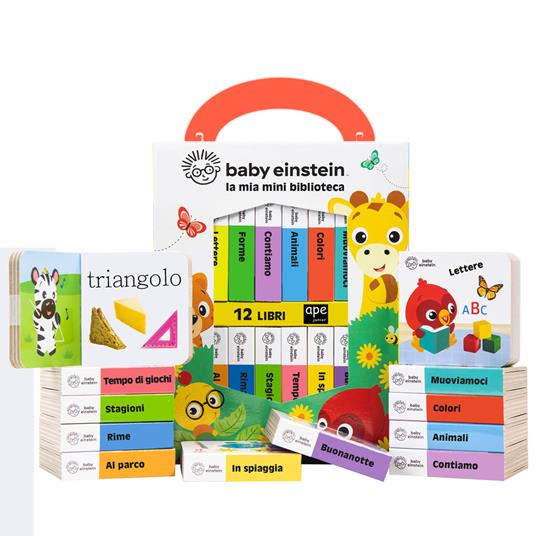 La mia mini biblioteca. Baby Einstein. Ediz. a colori - Libro - Ape Junior  - Libri cartonati | IBS