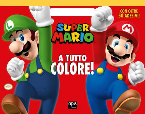 Super Mario pronti via! Libro da colorare. Ediz. illustrata - Steve Foxe -  Libro Ape Junior 2022, Libri