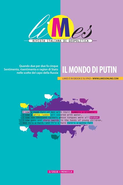 Il Limes. Rivista italiana di geopolitica (2016). Vol. 1 - Limes - ebook