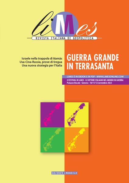Limes. Rivista italiana di geopolitica (2023). Vol. 10 - AA.VV.,Limes - ebook