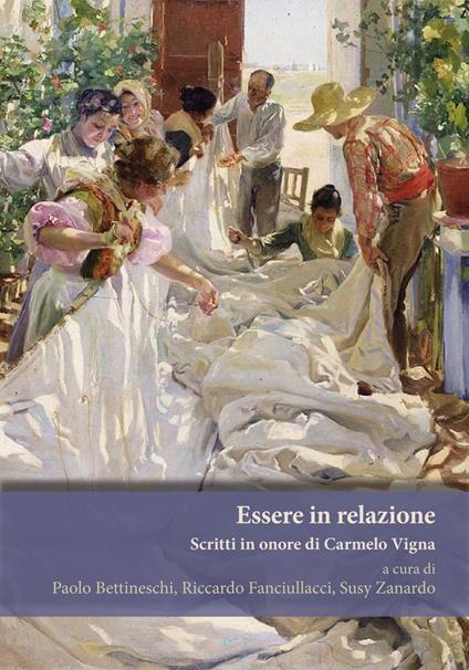 Essere in relazione. Scritti in onore di Carmelo Vigna - copertina