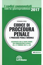 Codice di procedura penale e processo penale minorile