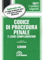 Codice di procedura penale e leggi complementari