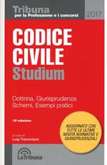 Codice civile Studium. Dottrina, giurisprudenza, schemi, esempi pratici