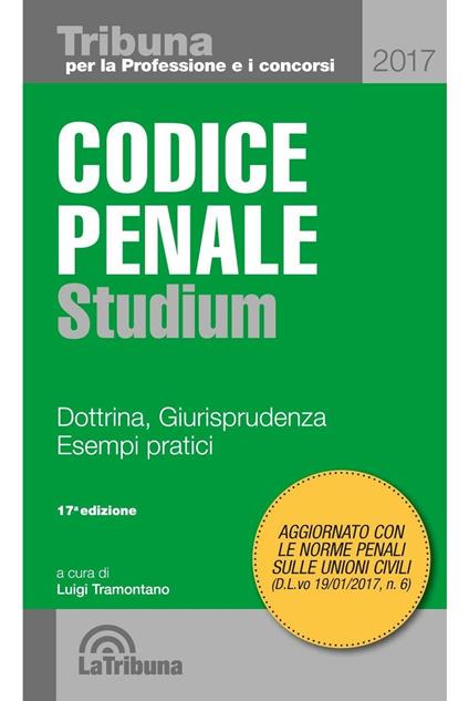 Codice penale Studium. Dottrina, giurisprudenza, esempi pratici - copertina