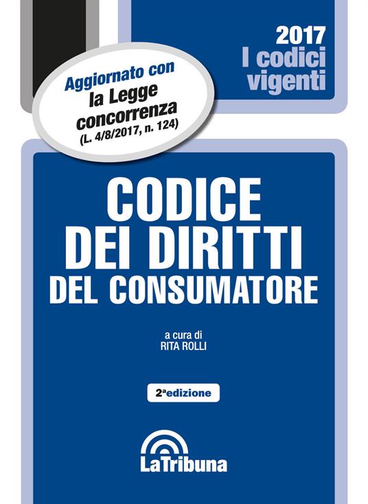 Codice dei diritti del consumatore - copertina