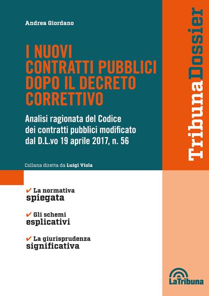 I nuovi contratti pubblici - Andrea Giordano - copertina