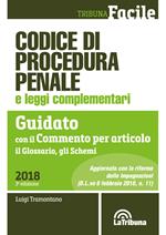 Codice di procedura penale e leggi complementari. Guidato con il commento per articolo, il glossario, gli schemi. Nuova ediz.