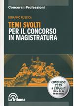 Temi svolti per il concorso in magistratura