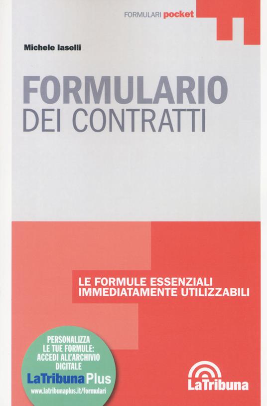 Formulario dei contratti. Con espansione online - Michele Iaselli - copertina