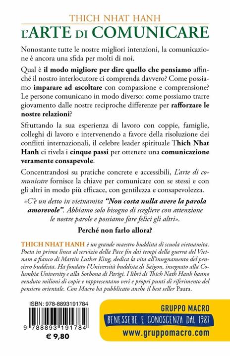 L'Arte di Comunicare - Libro di Thich Nhat Hanh