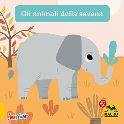 Gli animali della savana - Christophe Boncens - copertina