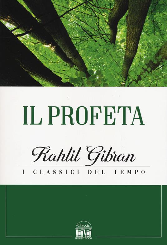 Il profeta - Kahlil Gibran - copertina