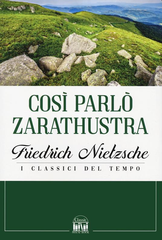 Così parlò Zarathustra - Friedrich Nietzsche - copertina