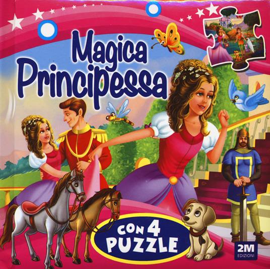 Magica principessa. Libro puzzle. Ediz. a colori - copertina