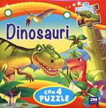 Dinosauri. Libro puzzle