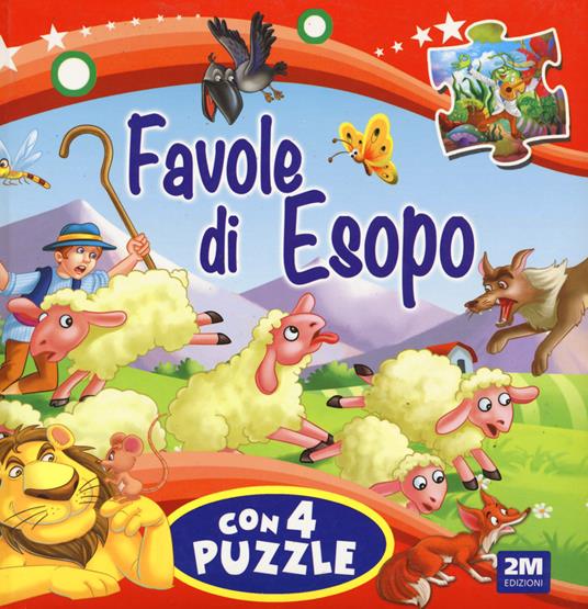 Favole di Esopo. Libro puzzle - copertina