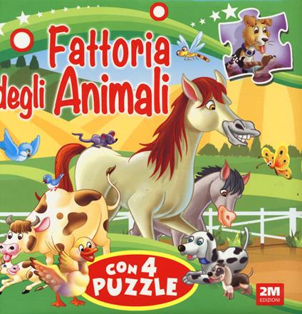 Fattoria degli animali. Libro puzzle - copertina