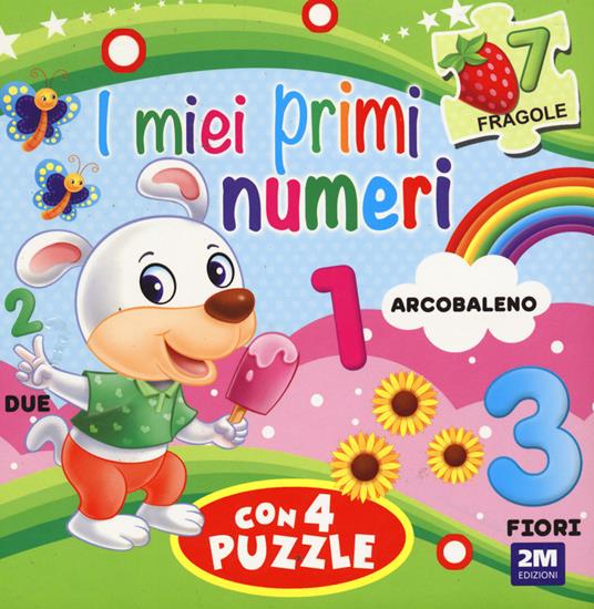 I miei primi numeri. Libro puzzle - copertina