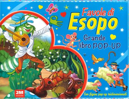 Favole di Esopo. Grande libro pop-up. Ediz. a colori - copertina