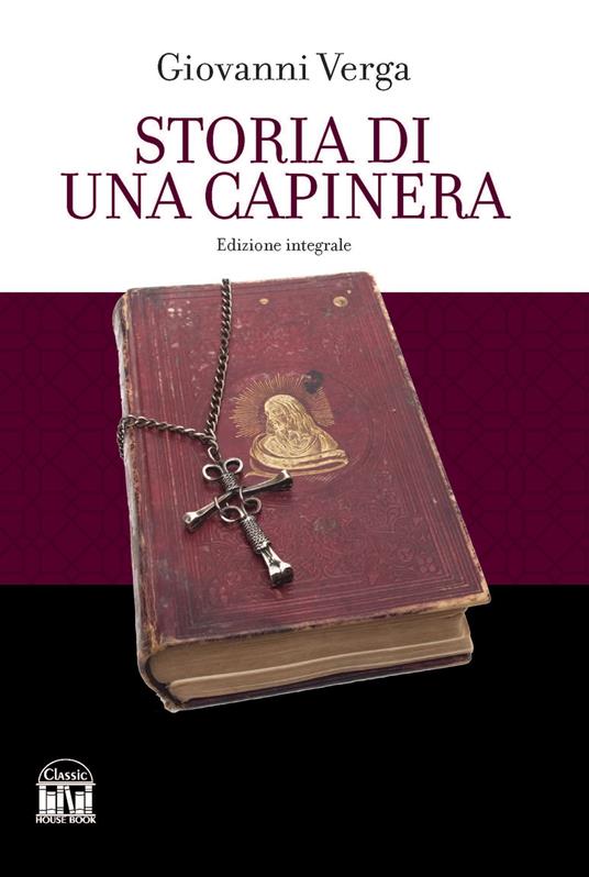 Storia di una capinera - Giovanni Verga - copertina