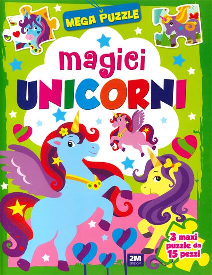 Magici unicorni. Mega puzzle