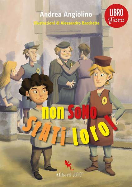 Non sono stati loro! Libro gioco - Andrea Angiolino - copertina