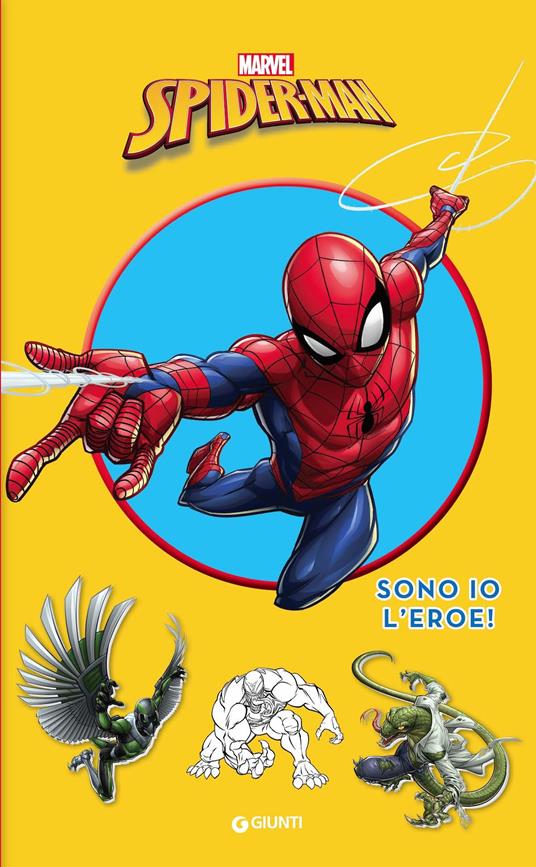 Spider-Man. Sono io l'eroe! Con adesivi. Ediz. illustrata - Libro - Marvel  Libri - Staccattacca & colora