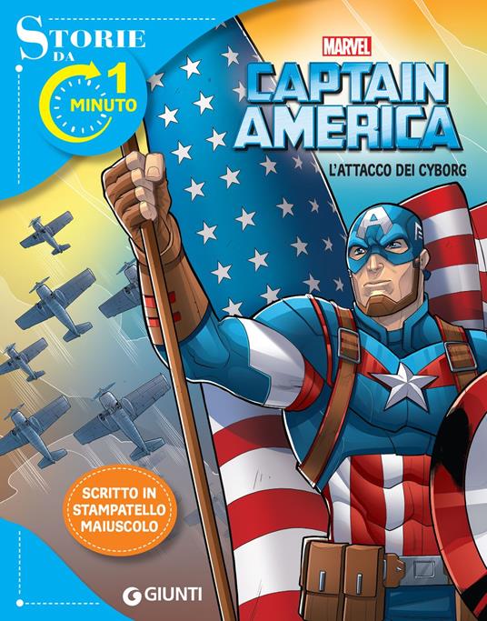 Capitan America. Storie da 1 minuto - Disney,Marvel - ebook