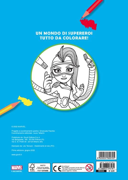 Coloriamici. Libro per bambini da colorare. Ediz. illustrata di