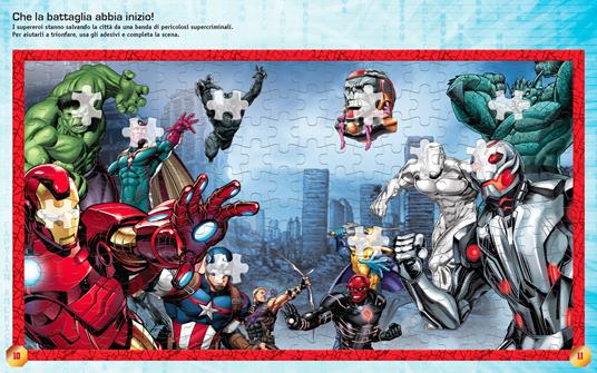 Avengers assemble. Tutto sugli eroi. Con adesivi - Libro - Marvel Libri -  Attacca gli eroi