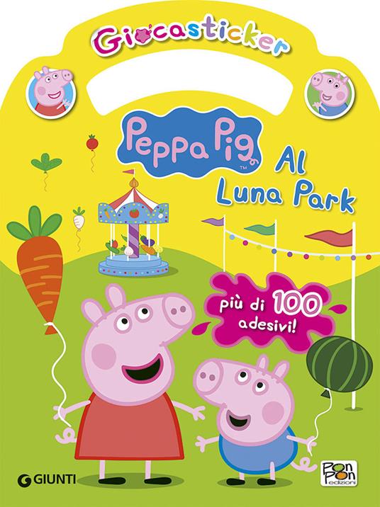 Al luna park con Peppa. Giocasticker. Peppa Pig. Ediz. illustrata - Cristina  Panzeri - Libro - Pon Pon Edizioni 