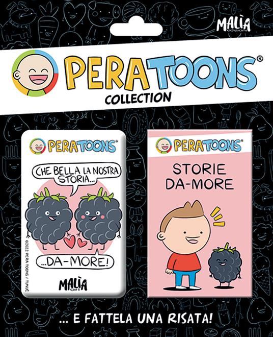 Magnete storia da-more. Pera Toons collection. Con booklet - copertina