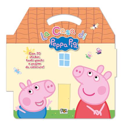 La casa di Peppa Pig. Puffy sticker. Peppa Pig. Ediz. a colori - copertina