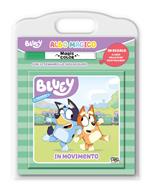 In movimento. Albo magico. Bluey. Ediz. a colori. Con dado delle sfide. Con pennarello magica