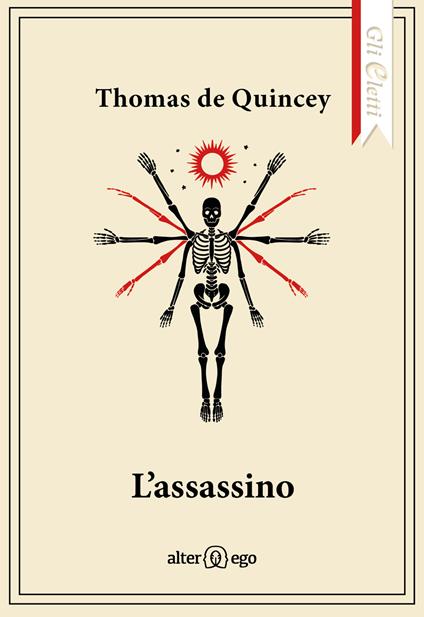 L' assassino - Thomas De Quincey - copertina