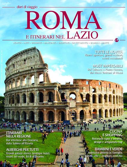 Roma e itinerari nel Lazio - Libro - Alma.Media - Diari di viaggio | IBS