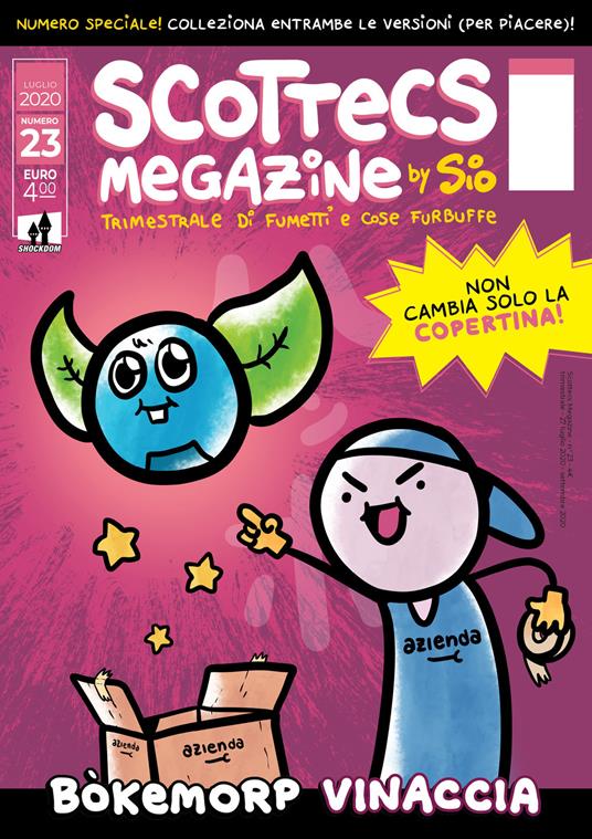 Scottecs megazine. Vol. 23: Vinaccia. - Sio - copertina