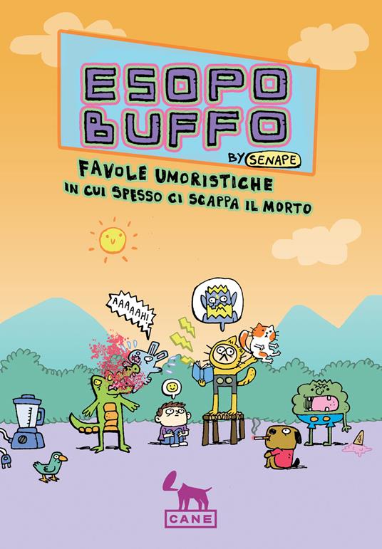 Esopo buffo - Senape - copertina