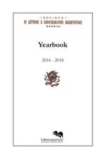 Yearbook 2016-2018. Società di letture e conversazioni scientifiche. Genova