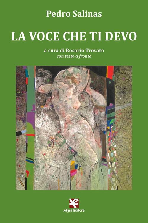 La voce che ti devo - Pedro Salinas - copertina