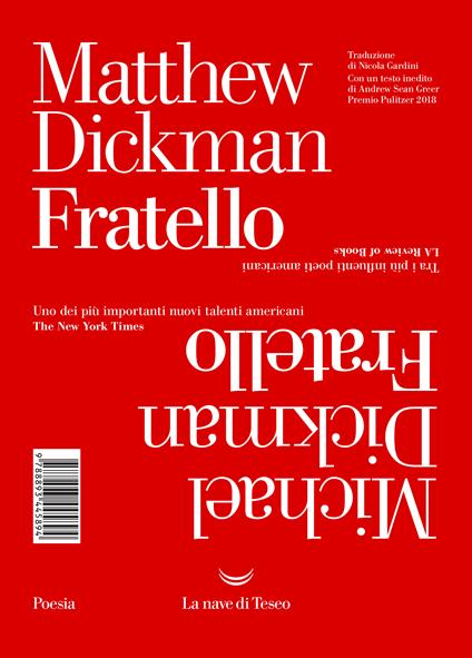 Fratello. Testo inglese a fronte - Matthew Dickman,Michael Dickman,Nicola Gardini - ebook