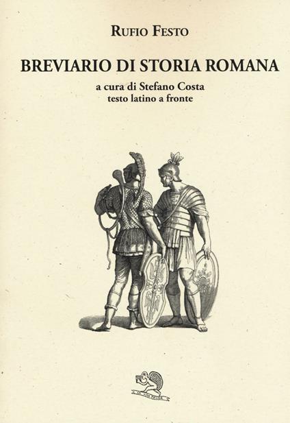 Breviario di storia romana - Rufio Festo - copertina