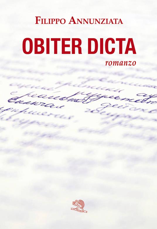 Obiter dicta - Filippo Annunziata - copertina