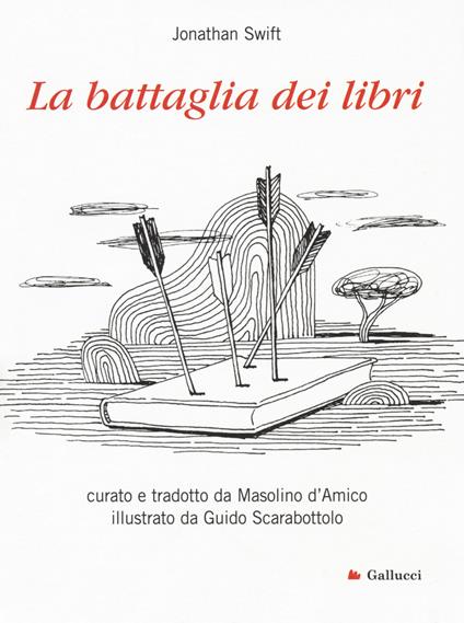 La battaglia dei libri - Jonathan Swift - copertina